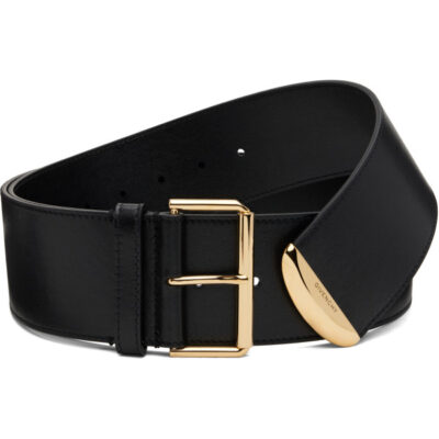 Givenchy Black Voyou Large Belt
