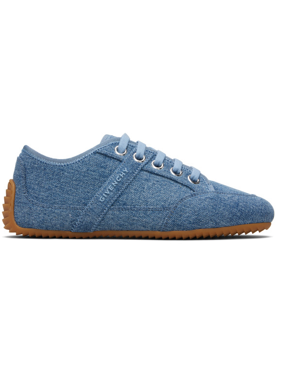 Givenchy Blue Slim Denim Sneakers