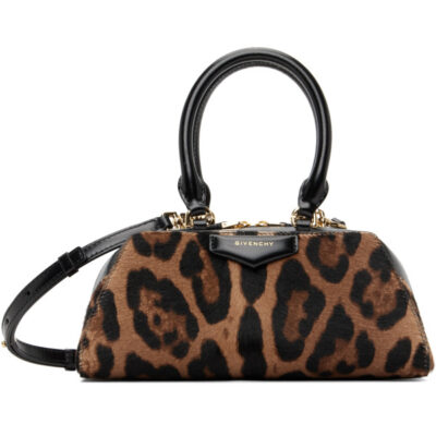 Givenchy Tan Mini Antigona East-West Bag