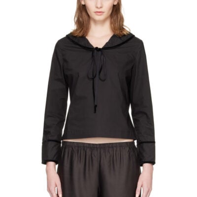 Hai Black Olive Blouse