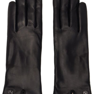 Handsome Stockholm Black Essentials Black Gloves