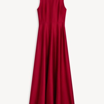 Hobbs Anne Satin Maxi Dress