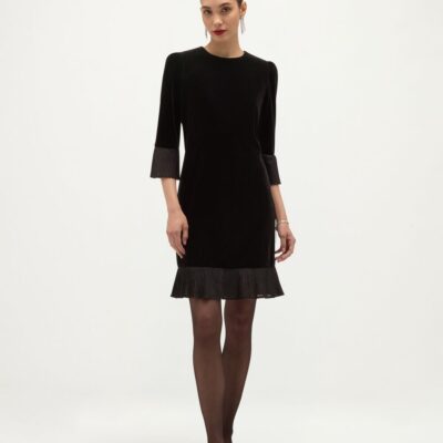 Hobbs Ashley Velvet Mini Dress