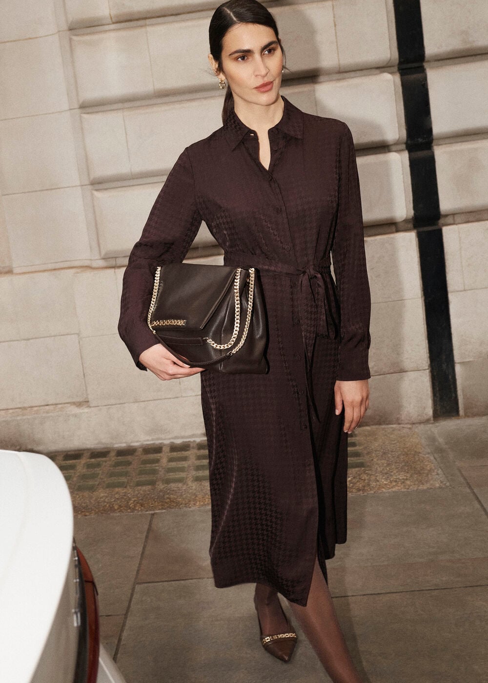 Hobbs Georgiana Shirt Dress