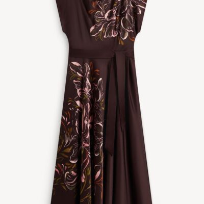 Hobbs Latimer Satin Dress