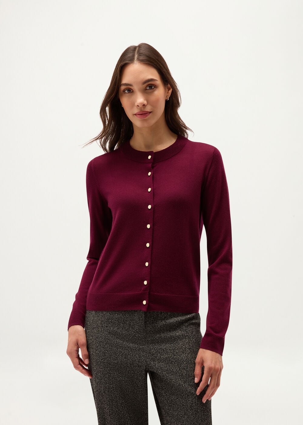 Hobbs Marie Merino Cardigan