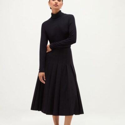 Hobbs Paige Pleated Skirt