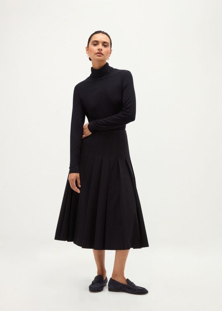 Hobbs Paige Pleated Skirt