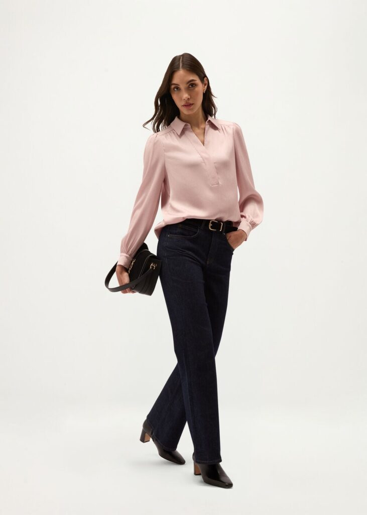 Hobbs Tegan Textured Blouse