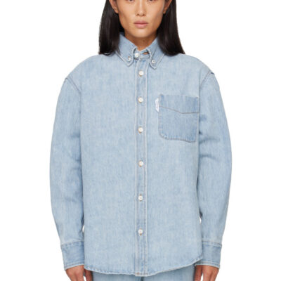 Hommegirls Blue Jeans Denim Shirt