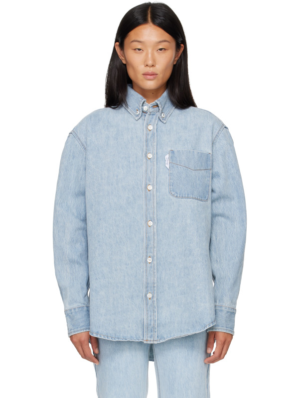 Hommegirls Blue Jeans Denim Shirt