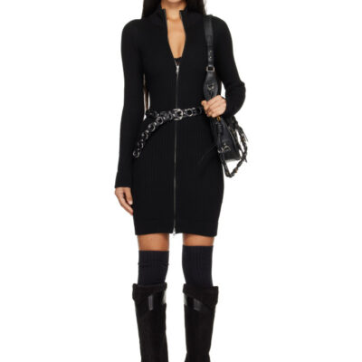 Isabel Marant Black Alexane Minidress