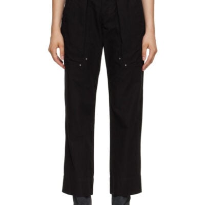 Isabel Marant Black Amandine Trousers