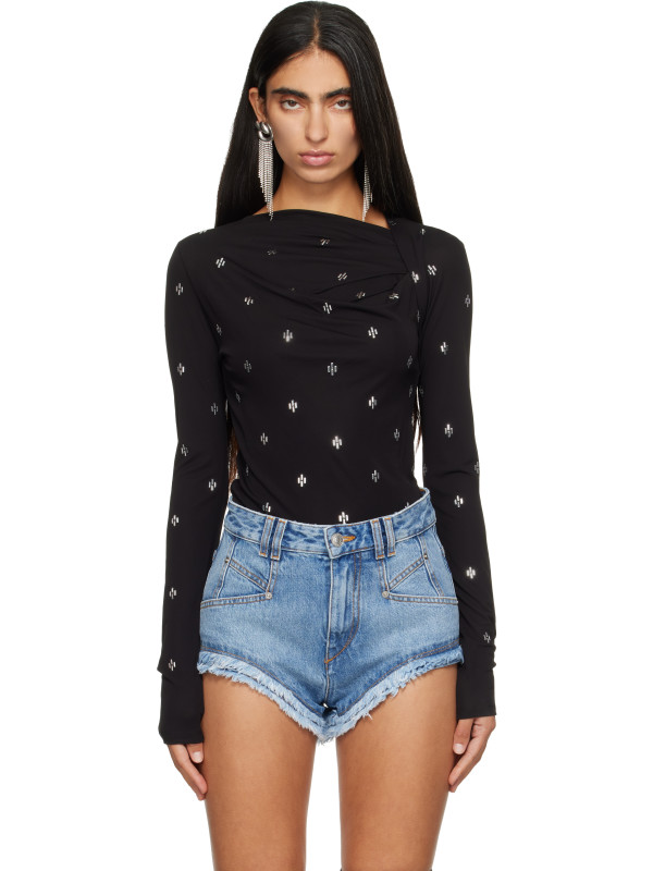 Isabel Marant Black Myza Blouse