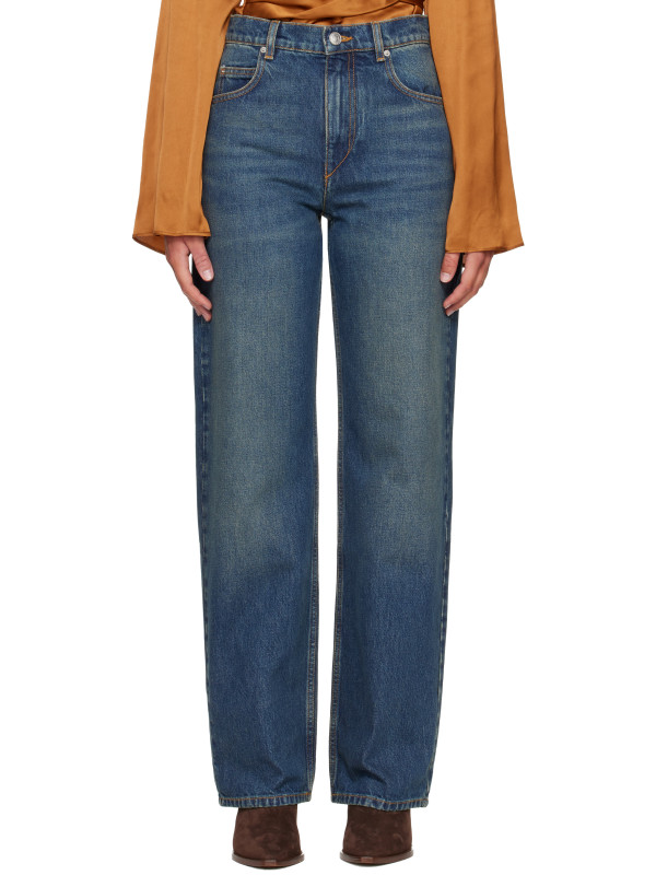Isabel Marant Navy Dromie Jeans