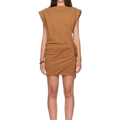 Isabel Marant Tan Marielle Minidress