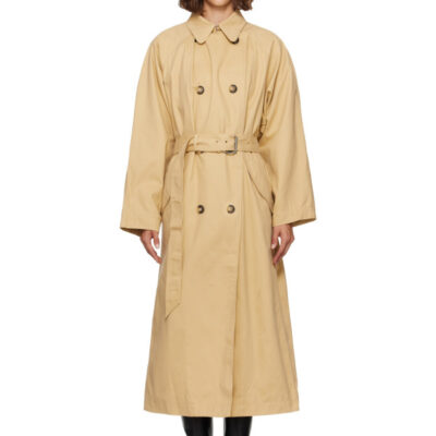 Isabel Marant Étoile Beige Cacilda Trench Coat