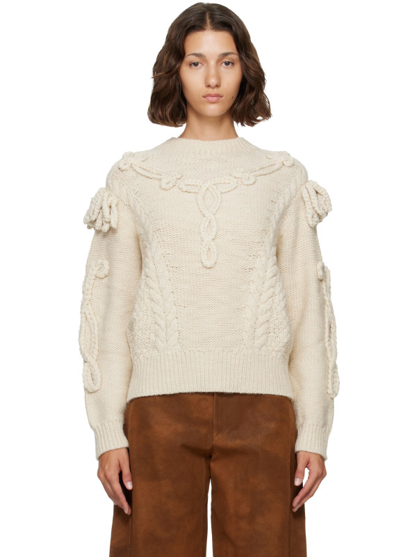 Isabel Marant Étoile Beige Katria Sweater