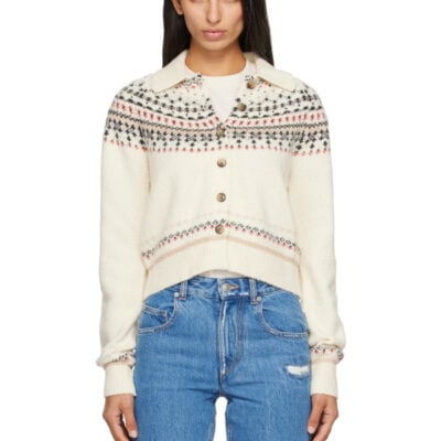 Isabel Marant Étoile Off-White Zoe Cardigan