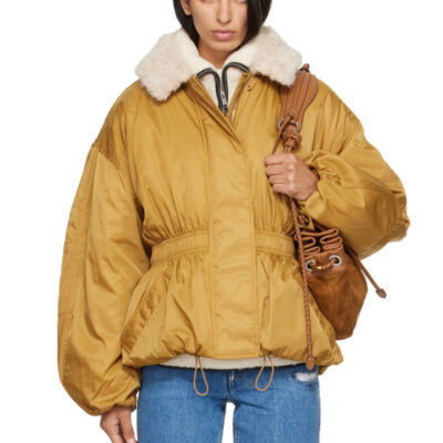 Isabel Marant Étoile Yellow Selja Jacket