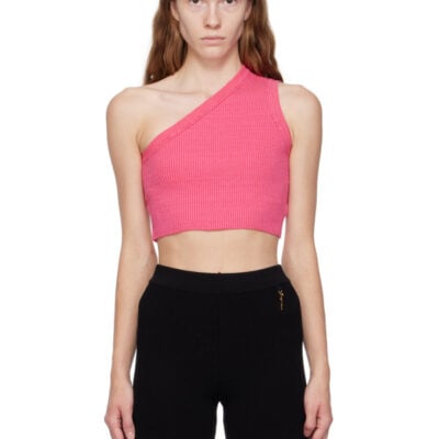 Jacquemus Pink 'La Maille Ascu' Tank Top