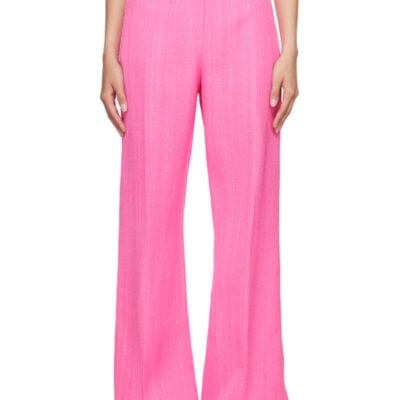Jacquemus Pink Le Chouchou 'Le Pantalon Sauge' Trousers