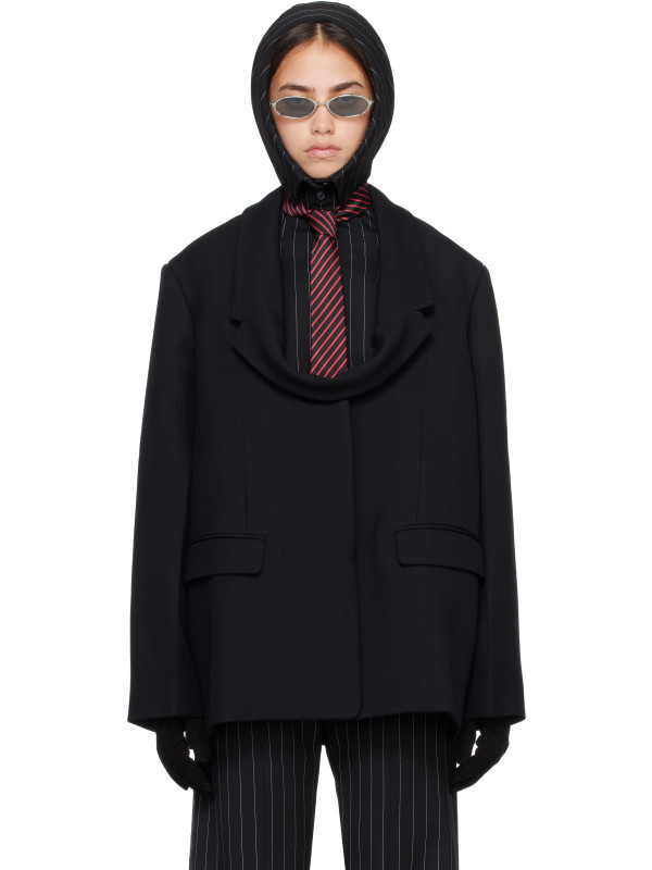 Jean Paul Gaultier Black 'The Boxy' Blazer