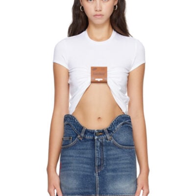 Jean Paul Gaultier White 'The White Label' Baby T-shirt