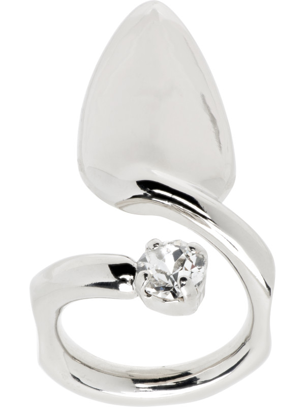 Justine Clenquet Luce Crystal Nail Ring