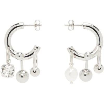 Justine Clenquet SSENSE Exclusive Andrew Earrings