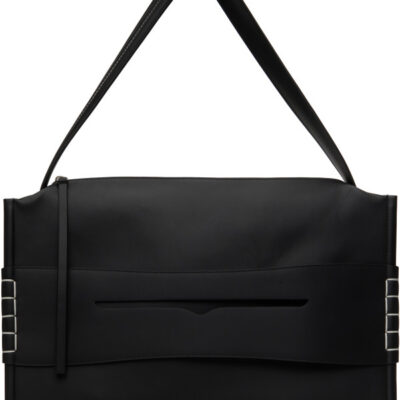JW Anderson Black Large Loafer Bag