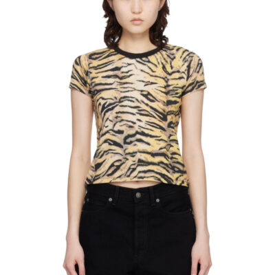 Kenzo Yellow Kenzo Paris 'KENZO Tiger' T-shirt