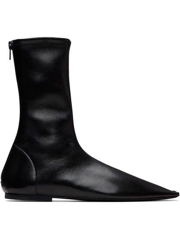 Khaite Black Marlene Boots