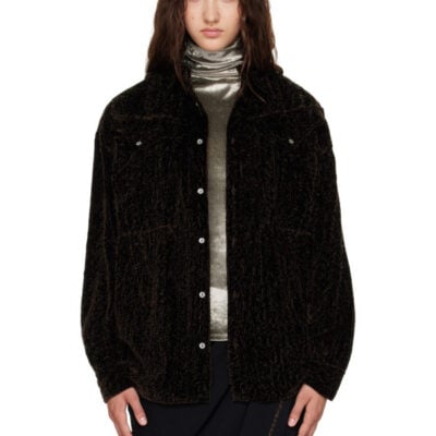 Kiko Kostadinov Brown Weka Overshirt