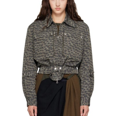 Kiko Kostadinov Green Peregrine Jacket