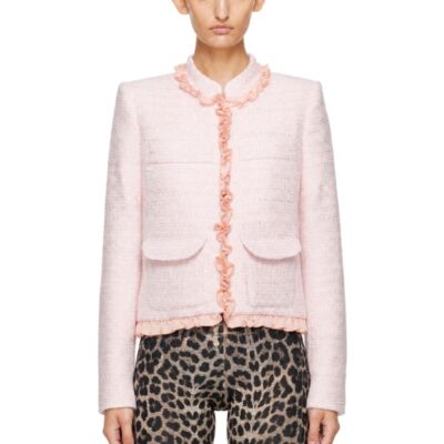 Laura Andraschko Pink Jackie-O Blazer