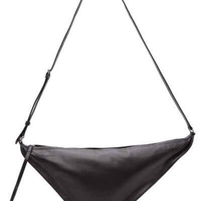 Lemaire Brown Pocket Scarf Bag