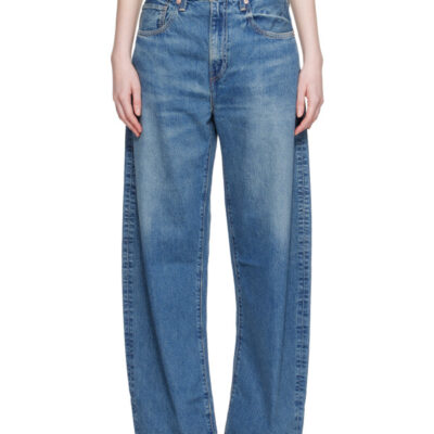 Levis Blue Drop Barrel Jeans