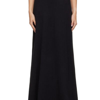 Lisa Yang Black Adrienne Maxi Skirt