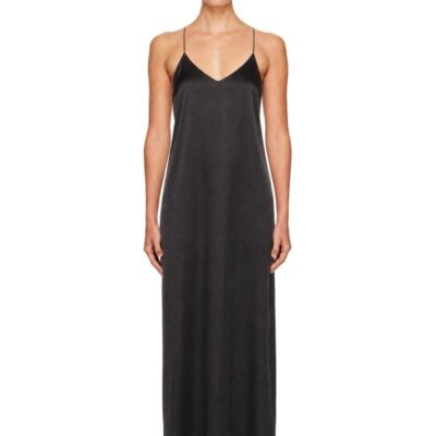 Lisa Yang Black Camisole Maxi Dress