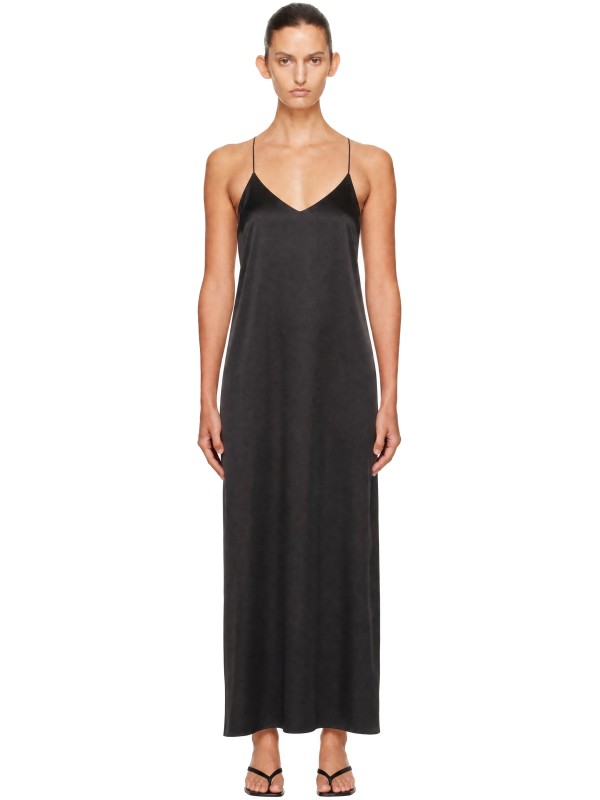 Lisa Yang Black Camisole Maxi Dress
