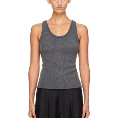 Lisa Yang Gray Hayda Top