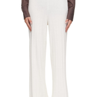 Lisa Yang Off-White Shannen Trousers