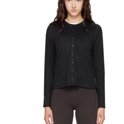 Literary Sport Black Fanny Cardigan