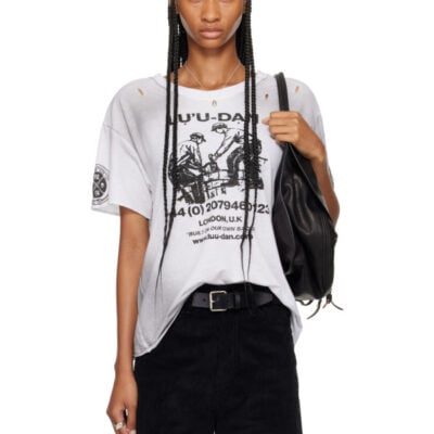 Luu Dan White Thrash T-shirt