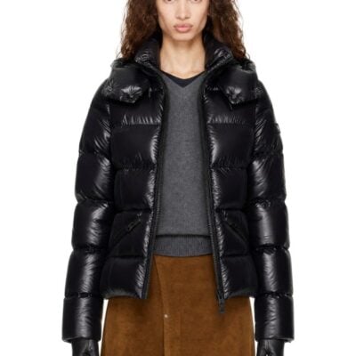 Mackage Black MADALYN Lustrous Hood Down Jacket