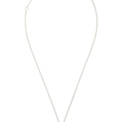 Maison Margiela Antiqued Wax Solitaire Necklace