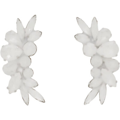 Maison Margiela Antiqued Wax Strass Earrings