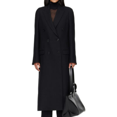 Maison Margiela Black Double Breasted Coat