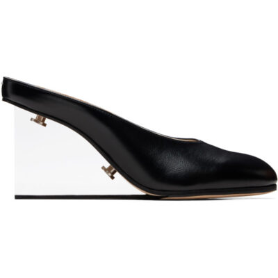 Maison Margiela Black Plexi Pump Mules